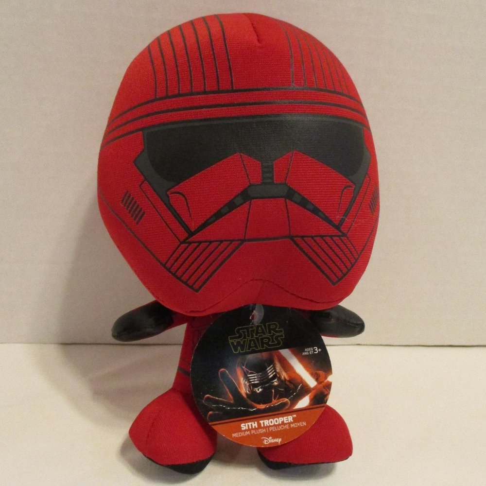 Star Wars Sith Trooper Plush NEW Small Red Black Fight Action Figure Plush